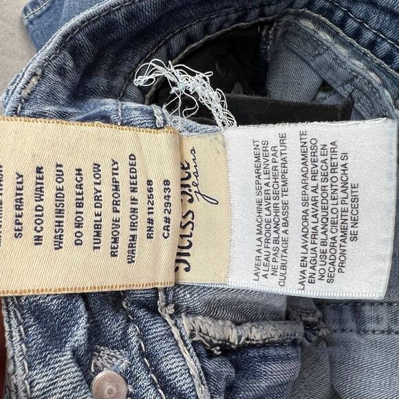 Miss Me Women's Jeans Bootcut Embellished Pocket Size 29 - Picture 15 of 16